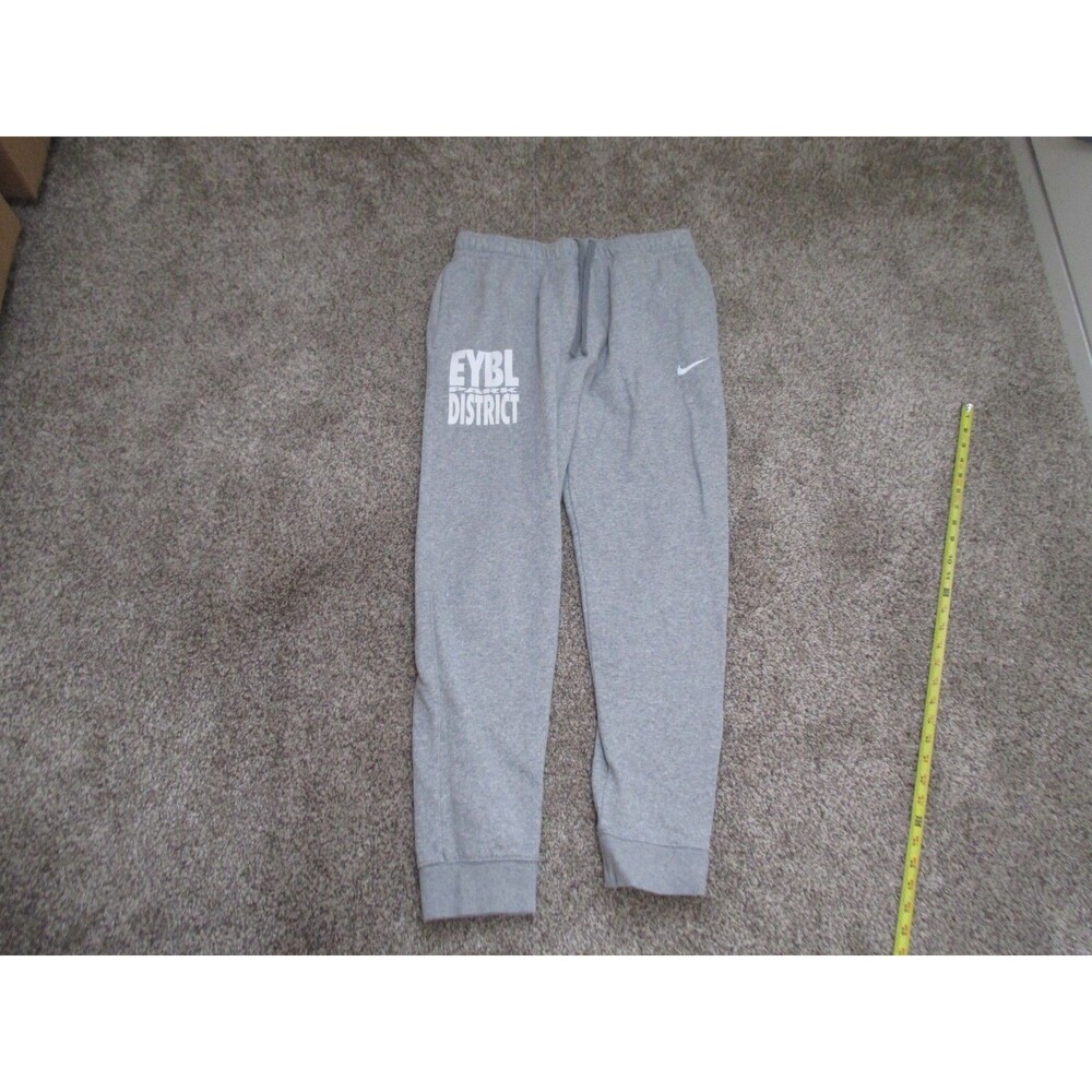 Nike EYBL Park District sweatpants joggers mens M grey heather